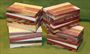 Blank #741 - Four Eclectic Segmented Turning Blanks ~ 2 x 2 x 3 1/4 ~ $24.99